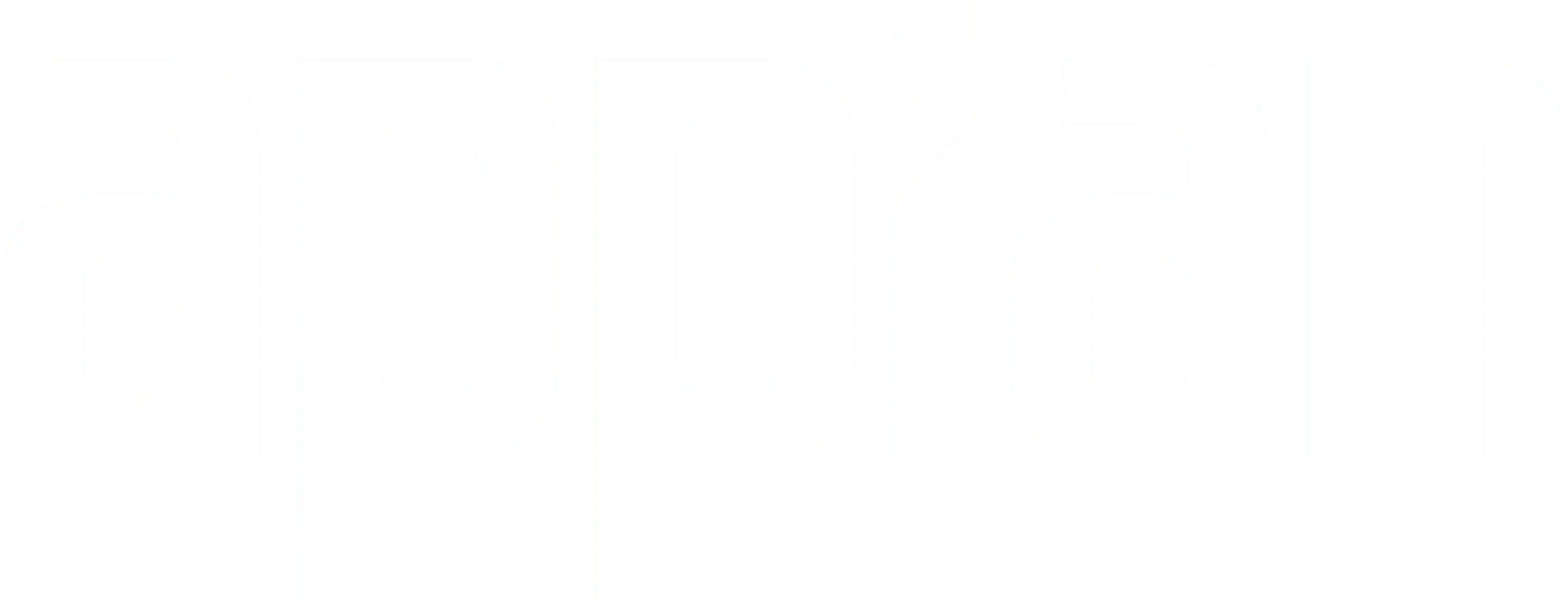 White Appian logo