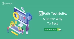 People catching bugs on a computer and keyboard with the text 'UiPath Test Suite: A Better Way To Test'