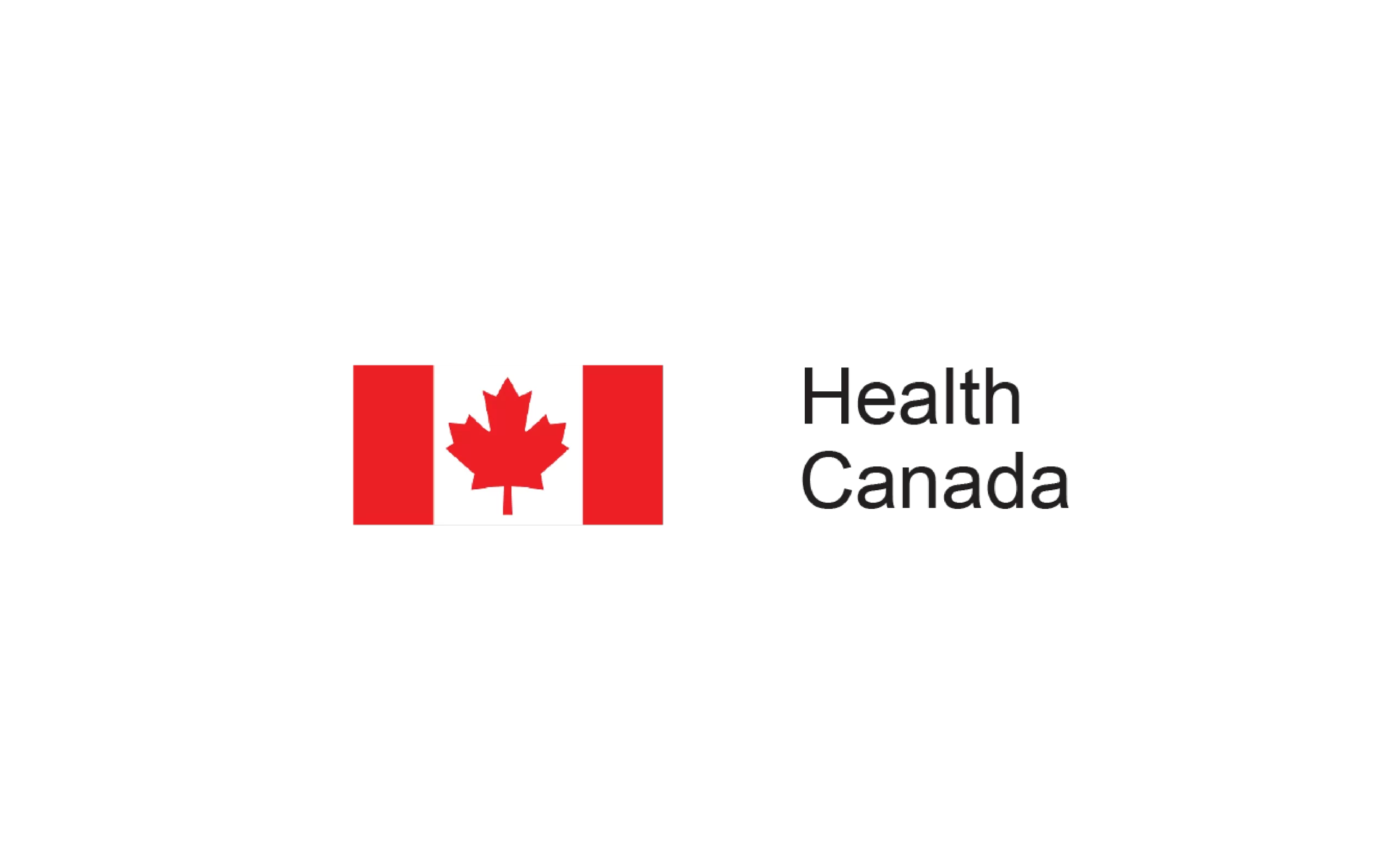 Red and white Health Canada logo